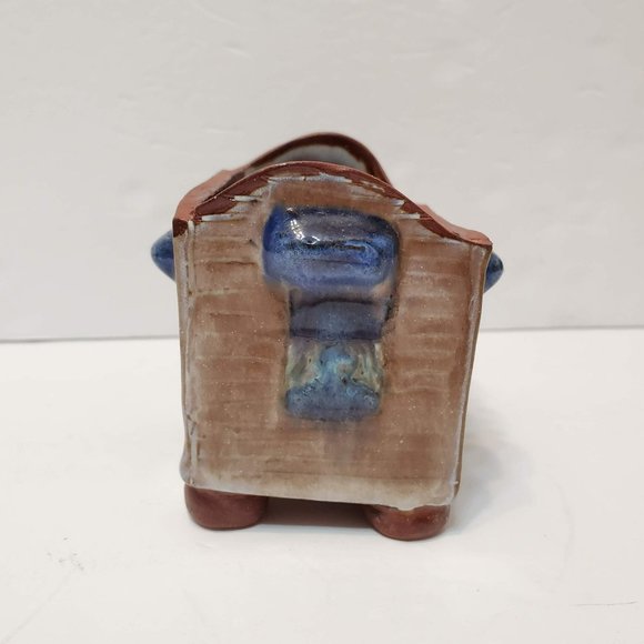 Earthworks Barbados Red Clay Ceramic Pottery Succulent Planter, Bonsai Plant Pot - Picture 7 of 11